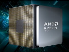 Художественный рендер настольного процессора AMD Ryzen Pro. (Источник изображения: AMD)