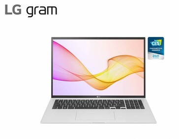 LG Gram 17Z90P, серебристый окрас (Изображение: LG)