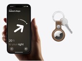 Новый UWB-чип в Apple AirTag 2 улучшит дальность действия при использовании точного поиска. (Источник изображения: Apple - отредактировано)