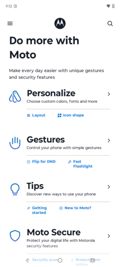 Программное обеспечение на Motorola Moto G86 Power