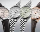 На фотографии слева направо: Seiko Presage HCC003, HCC001, HCC002 и HCC008.