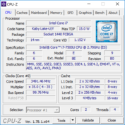 CPU-Z Процессор