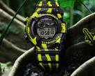 Часы Casio Frogman GW-8200TPF-1JR "Poison Dart" (на фото) на фоне леса. (Источник изображения: Casio Japan)