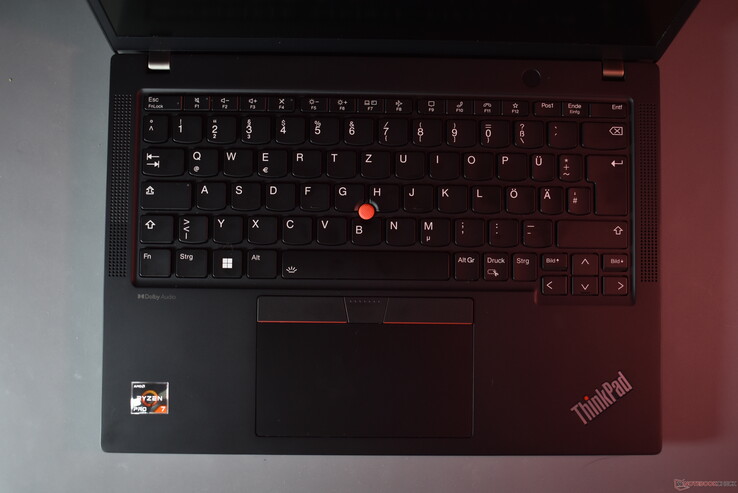 Lenovo ThinkPad X13 Gen 4: Клавиатура