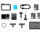 DJI Osmo Action 5 Pro будет оснащен 3 батареями для длительных сеансов записи. (Источник изображения: @Quadro_News через Twitter/X)