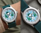 Логотип «Timex» смещен вниз и влево, вероятно, для того, чтобы освободить место для иллюстраций.