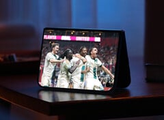 iPhone Duo в гибком режиме просмотра.