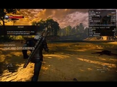 Witcher 3 работает на macOS 26 Tahoe через Crossover и Game Porting Toolkit 3.0 на MacBook Pro M1 Max. (Источник изображения: Blendlogic Tech на YouTube)