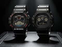 Новые часы Casio G-Shock DW-5900UBB-1 и DW-5900U-1 (на фото) поступили в продажу в Великобритании. (Источник изображения: Casio)