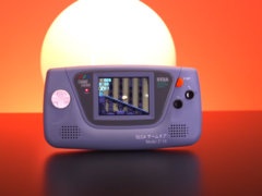 Кастомный SEGA Game Gear, о котором идет речь, с множеством обновлений под капотом. (Источник изображения: Macho Nacho Productions YT)