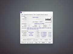 Процессор Intel Bartlett Lake Core 9 273PQE, изображенный на фотографии, работает под управлением CPU-Z на материнской плате ASUS Z790
