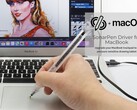 Драйвер SonarPen Driver превращает тачпад MacBook в планшет для рисования, который работает со стилусом SonarPen. (Источник изображения: SonarPen)