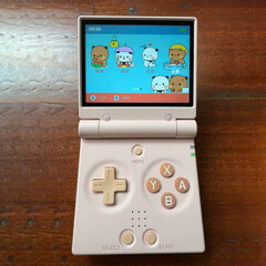 Miyoo Mini Flip, похоже, имеет меньший d-pad, чем обычный Miyoo Flip, но кнопки ABXY того же размера. (Источник изображения: GameboyJuntaro - отредактировано)