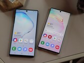 Смартфоны серии Samsung Galaxy Note 10. (Изображение: Yahoo)