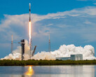 Запуск спутника с помощью ракеты Falcon 9. (Источник изображения: SpaceX)