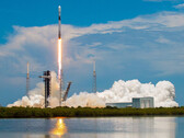 Запуск спутника с помощью ракеты Falcon 9. (Источник изображения: SpaceX)