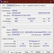 Материнская плата CPU-Z