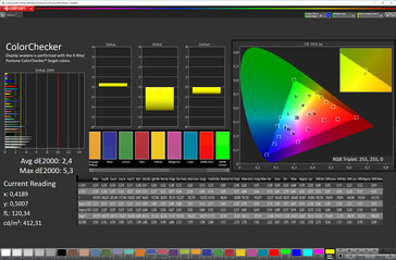 Color Accuracy (Стандартный, sRGB)