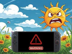 Nintendo Switch 2 показана в жаркую погоду на улице (Источник изображения: Nintendo of America с правками)