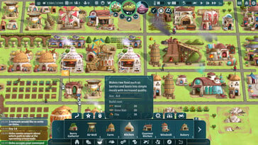 На изображении: скриншот игрового процесса из игры «The Wandering Village».