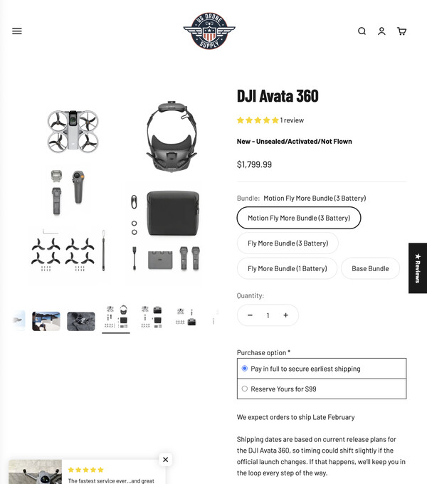 (Источник изображения: US Drone Supply)