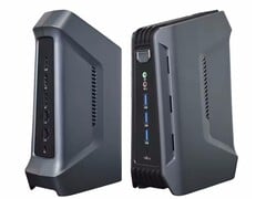 Мини-ПК F12 может быть сконфигурирован с тремя различными процессорами Intel (Источник изображения: Szbox)