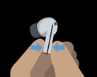 Предполагаемый официальный рисунок Galaxy Buds3 Pro. (Источник изображения: Android Authority)