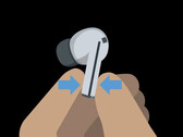 Предполагаемый официальный рисунок Galaxy Buds3 Pro. (Источник изображения: Android Authority)
