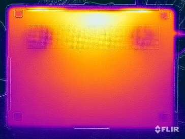 Испытание на прочность при воздействии поверхностных температур (нижняя сторона)