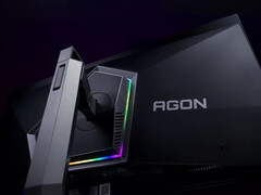 AOC Agon 6 Pro AG326UZD имеет регулируемую подставку и заднюю RGB-подсветку. (Источник изображения: AOC)