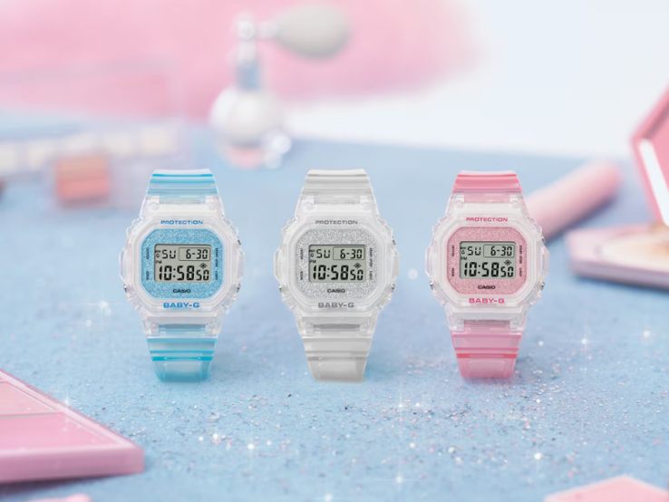 Слева направо: часы Casio G-Shock BGD565GC-2, BGD565GC-7 и BGD565GC-4. (Источник изображения: Casio)