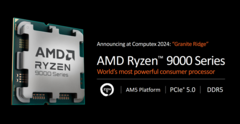 Процессоры AMD Ryzen 9000 для настольных ПК поступят в продажу в следующем месяце (изображение AMD)