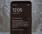 Экстренное оповещение Starlink Mobile