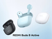 Redmi Buds 8 Active сертифицирован по стандарту IP54 для защиты от пыли и воды.