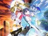 Основные рекламные материалы к игре «Digimon Story: Time Stranger».