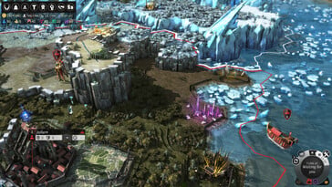 На изображении: скриншот игрового процесса из игры «Endless Legend».