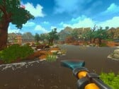 В Fresh Start Cleaning Simulator игроки используют устройство, сочетающее мойку высокого давления и пылесос, чтобы очищать природу от всевозможного мусора.