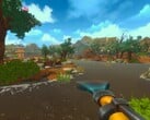 В Fresh Start Cleaning Simulator игроки используют устройство, сочетающее мойку высокого давления и пылесос, чтобы очищать природу от всевозможного мусора.