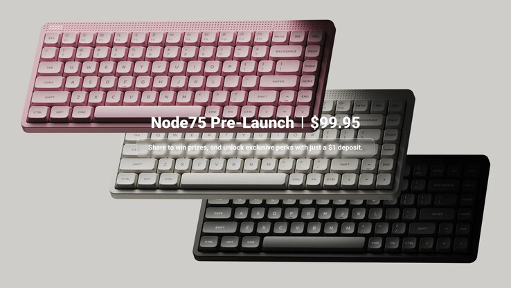 Предзапускное предложение NuPhy Node75. (Источник изображения: NuPhy)