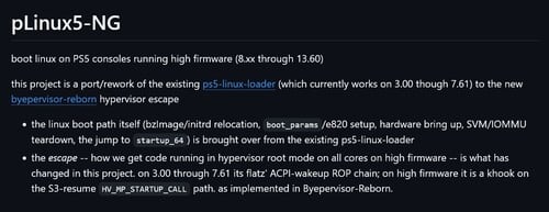 Обновление pLinux5-NG на GitHub