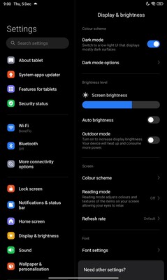 Программное обеспечение Xiaomi Redmi Pad SE 8.7
