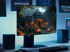 UltraGear OLED 27GX700A имеет антибликовое покрытие, а не глянцевое, как в других последних игровых мониторах на основе WOLED. (Источник изображения: LG)