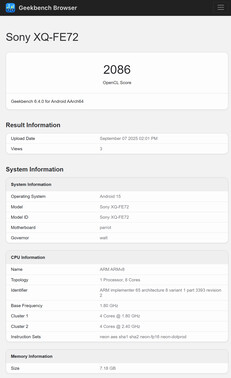 (Источник изображения: Geekbench)