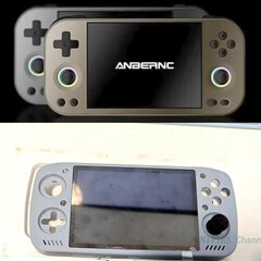 RG477M и KT-R1S сверху вниз. (Источник изображения: via Joey's Retro Handhelds & Nittrx)