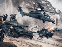 На скриншоте Battlefield 6 показан мультиплеер со всеми видами боевых действий. (Источник изображения: Steam)