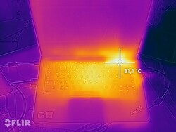 Изображение с камеры FLIR