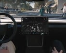 FSD от Tesla на улице