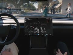 FSD от Tesla на улице