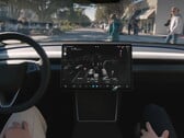 FSD от Tesla на улице