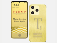 Смартфон Trump T1 (на фото) требует предоплаты в размере $100 при предварительном заказе. (Источник изображения: Trump Mobile)